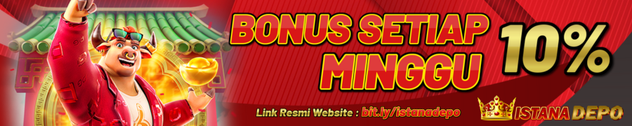 Bonus Cashback Mingguan ISTANADEPO